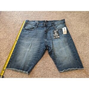 Jordan Craig Destressed Blue Jean Shorts Sz 40